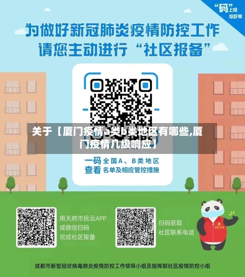 关于【厦门疫情a类b类地区有哪些,厦门疫情几级响应】