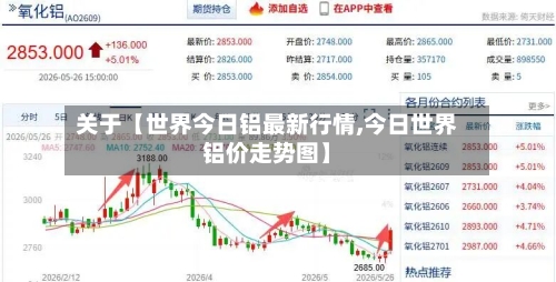 关于【世界今日铝最新行情,今日世界铝价走势图】-第2张图片