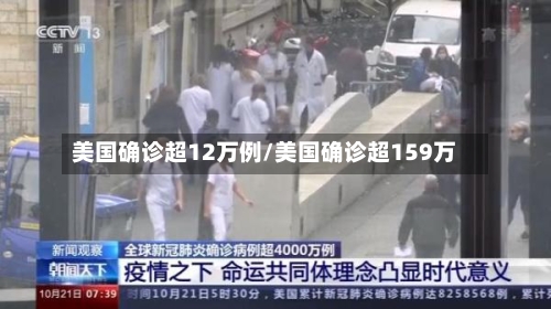 美国确诊超12万例/美国确诊超159万