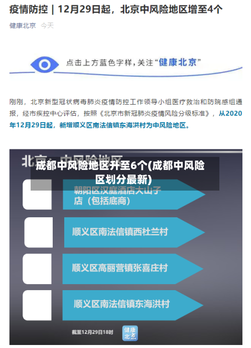 成都中风险地区升至6个(成都中风险区划分最新)-第3张图片