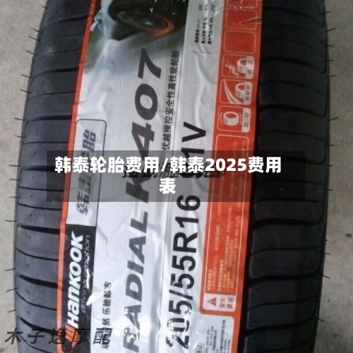 韩泰轮胎费用/韩泰2025费用表