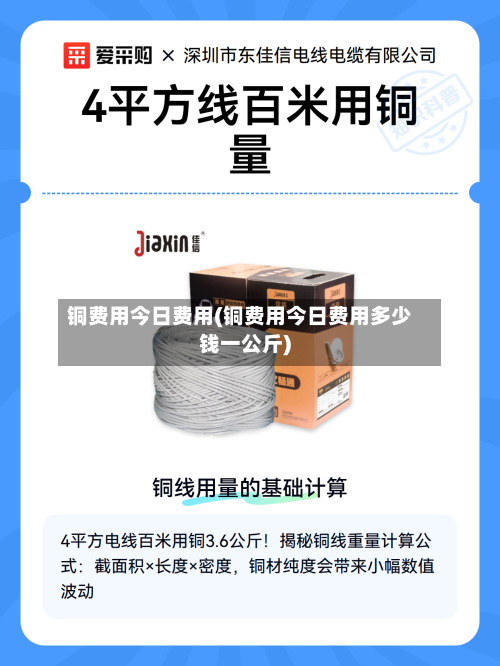 铜费用今日费用(铜费用今日费用多少钱一公斤)-第2张图片