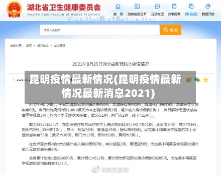 昆明疫情最新情况(昆明疫情最新情况最新消息2021)