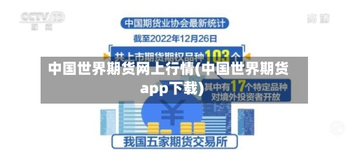 中国世界期货网上行情(中国世界期货app下载)