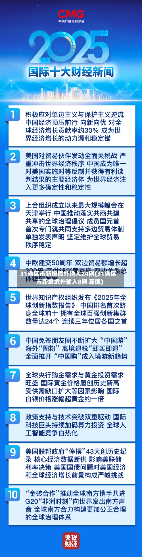 31省区市新增境外输入24例(31省区市新增境外输入8例 新闻)-第2张图片