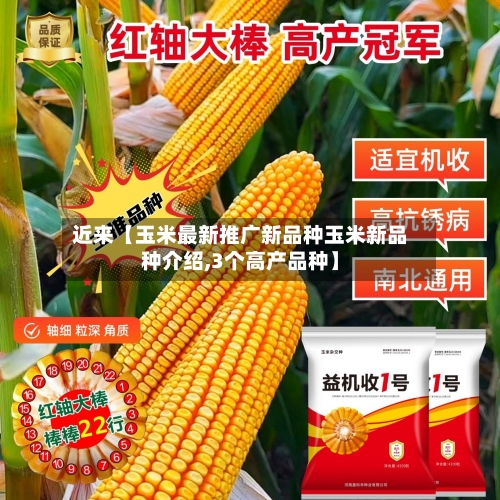 近来【玉米最新推广新品种玉米新品种介绍,3个高产品种】