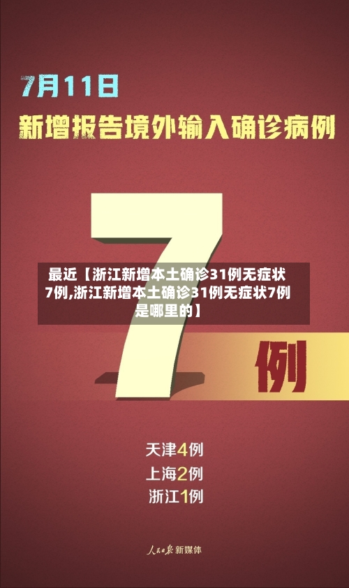 最近【浙江新增本土确诊31例无症状7例,浙江新增本土确诊31例无症状7例是哪里的】-第3张图片