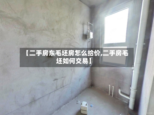 【二手房东毛坯房怎么给价,二手房毛坯如何交易】