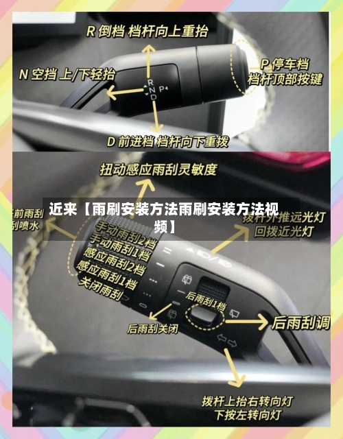 近来【雨刷安装方法雨刷安装方法视频】-第2张图片