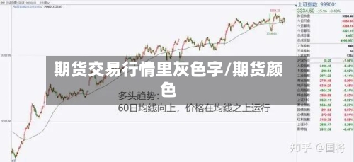 期货交易行情里灰色字/期货颜色-第2张图片