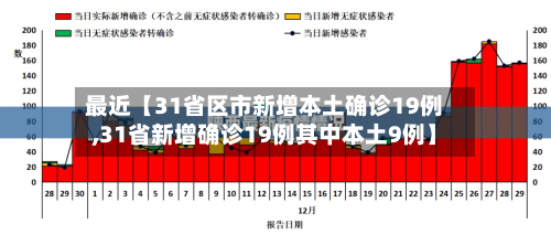 最近【31省区市新增本土确诊19例,31省新增确诊19例其中本土9例】