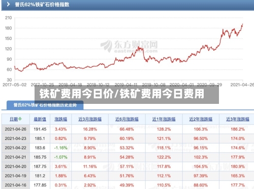铁矿费用今日价/铁矿费用今日费用