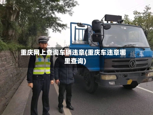 重庆网上查询车辆违章(重庆车违章哪里查询)