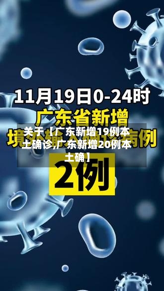 关于【广东新增19例本土确诊,广东新增20例本土确】-第2张图片