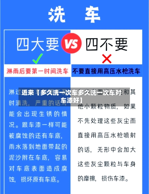 近来【多久洗一次车多久洗一次车对车漆好】-第2张图片
