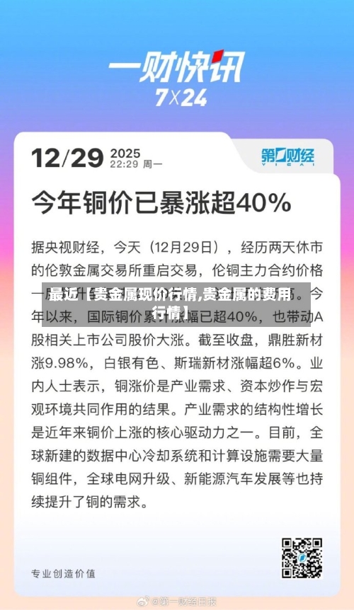 最近【贵金属现价行情,贵金属的费用行情】
