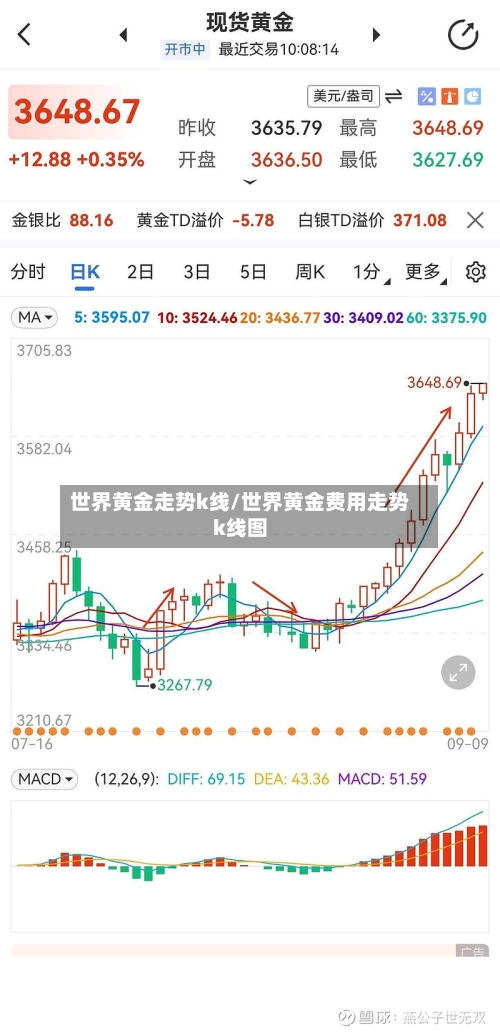 世界黄金走势k线/世界黄金费用走势k线图-第2张图片