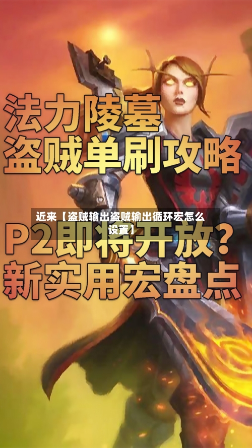 近来【盗贼输出盗贼输出循环宏怎么设置】-第3张图片