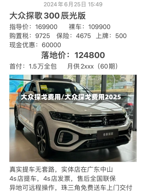 大众探戈费用/大众探戈费用2025-第3张图片