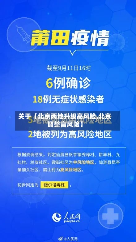 关于【北京两地升级高风险,北京调整高风险】-第2张图片