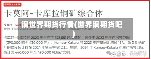 铜世界期货行情(世界铜期货吧)-第2张图片