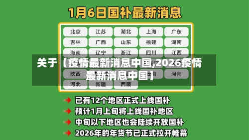 关于【疫情最新消息中国,2026疫情最新消息中国】