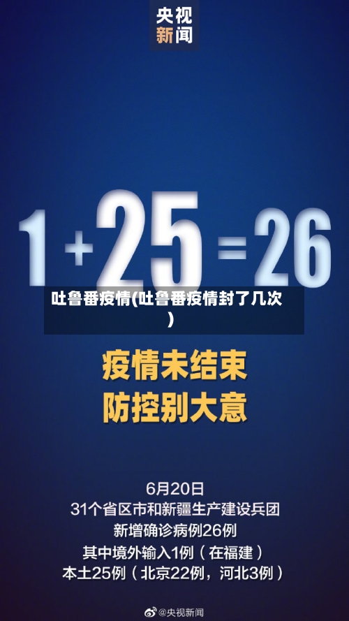 吐鲁番疫情(吐鲁番疫情封了几次)-第2张图片