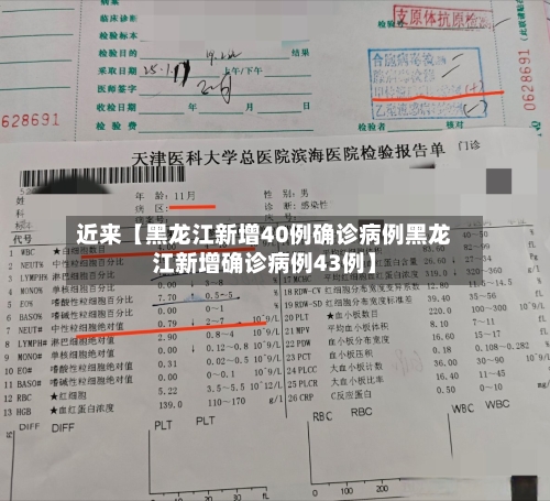 近来【黑龙江新增40例确诊病例黑龙江新增确诊病例43例】-第2张图片