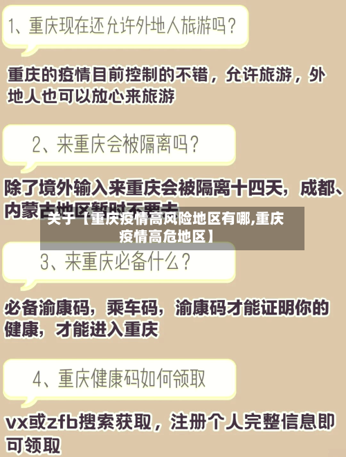 关于【重庆疫情高风险地区有哪,重庆疫情高危地区】