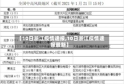 【10日浙江疫情速报,10日浙江疫情速报最新】-第2张图片