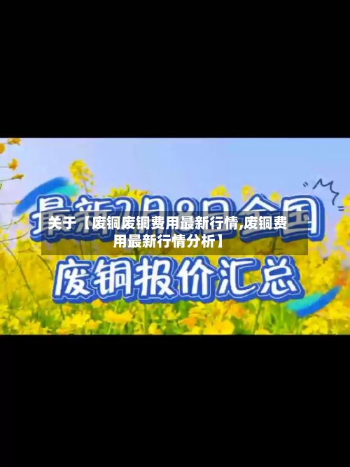关于【废铜废铜费用最新行情,废铜费用最新行情分析】