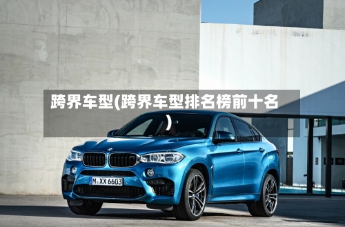 跨界车型(跨界车型排名榜前十名)-第2张图片