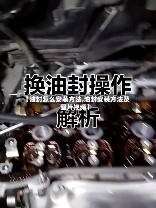 【油封怎么安装方法,油封安装方法及图片视频】