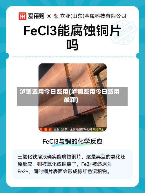 泸铜费用今日费用(泸铜费用今日费用最新)-第3张图片