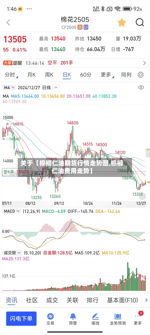 关于【棕榈仁油期货行情走势图,棕榈仁油费用走势】