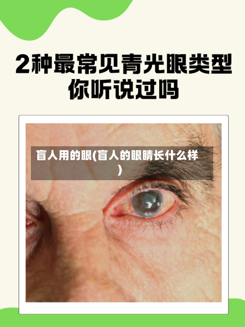 盲人用的眼(盲人的眼睛长什么样)