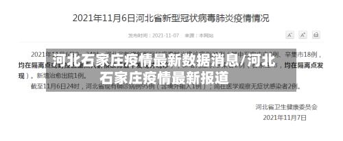 河北石家庄疫情最新数据消息/河北石家庄疫情最新报道-第3张图片