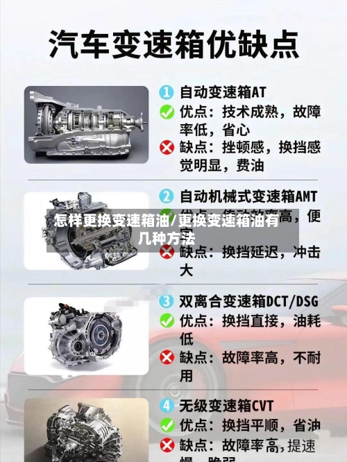 怎样更换变速箱油/更换变速箱油有几种方法