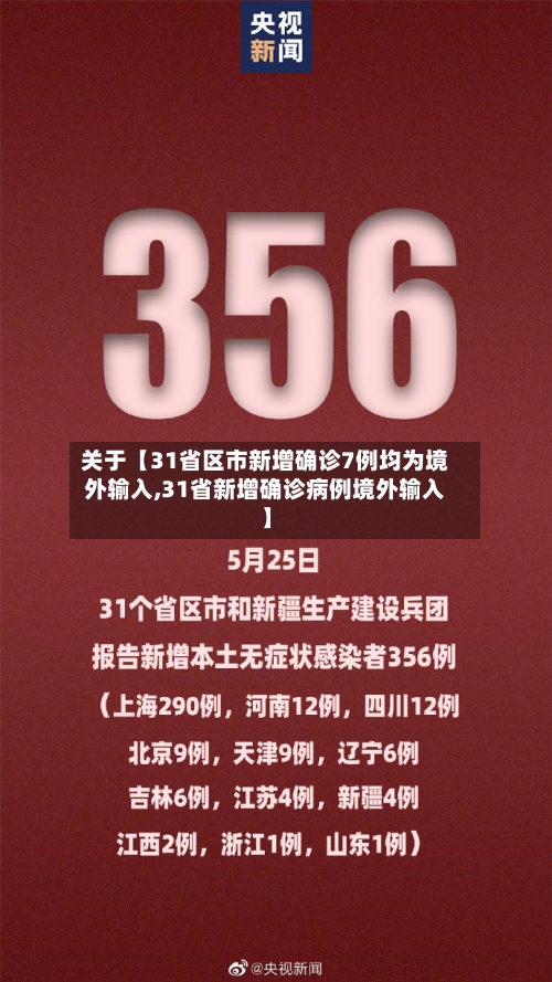 关于【31省区市新增确诊7例均为境外输入,31省新增确诊病例境外输入】-第3张图片