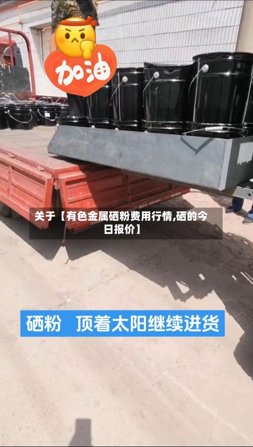 关于【有色金属硒粉费用行情,硒的今日报价】