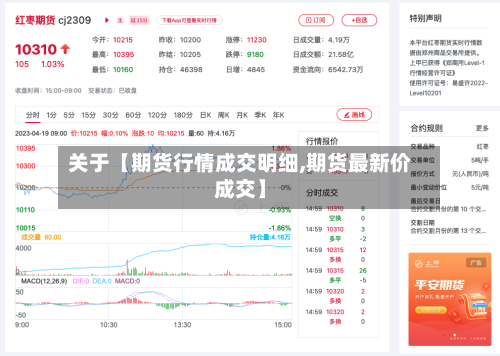 关于【期货行情成交明细,期货最新价成交】-第3张图片