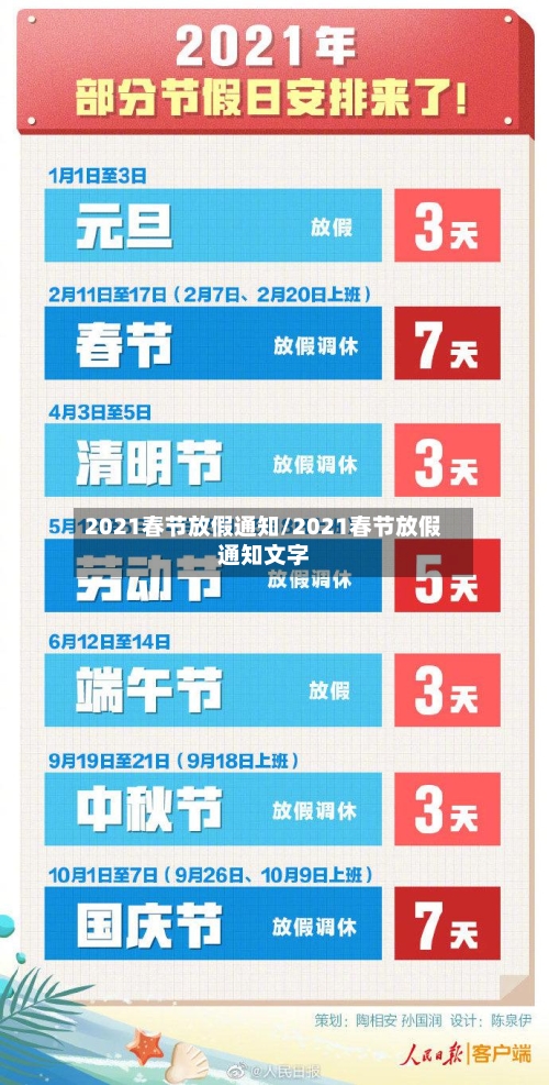 2021春节放假通知/2021春节放假通知文字-第3张图片