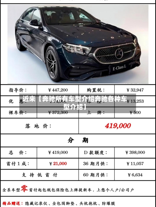 近来【奔驰所有车型介绍奔驰各种车型介绍】