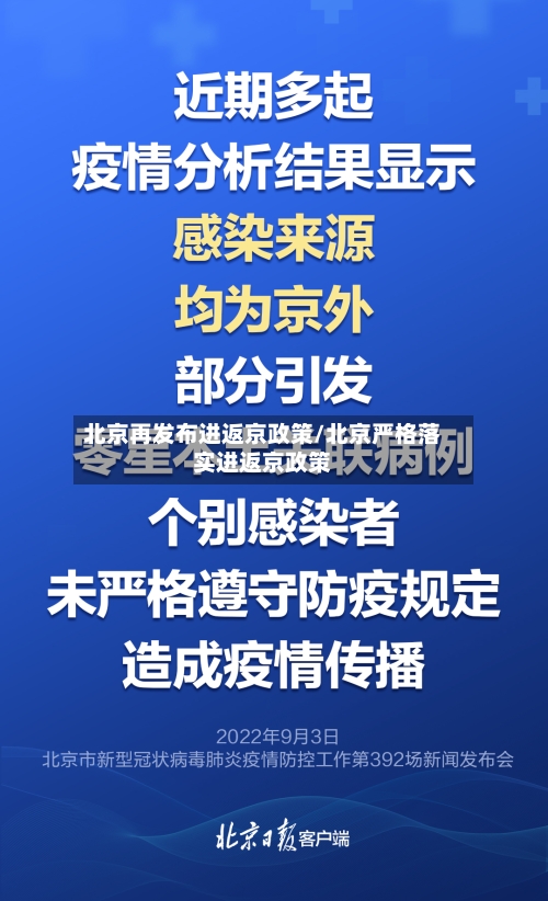 北京再发布进返京政策/北京严格落实进返京政策-第2张图片