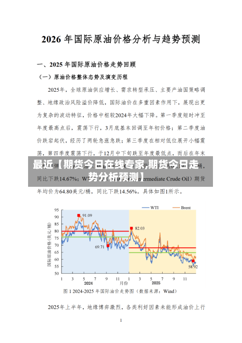 最近【期货今日在线专家,期货今日走势分析预测】