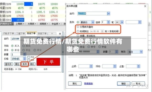 期货免费行情/期货免费行情软件有哪些