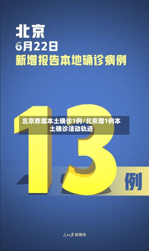 北京昨增本土确诊1例/北京增1例本土确诊活动轨迹-第2张图片