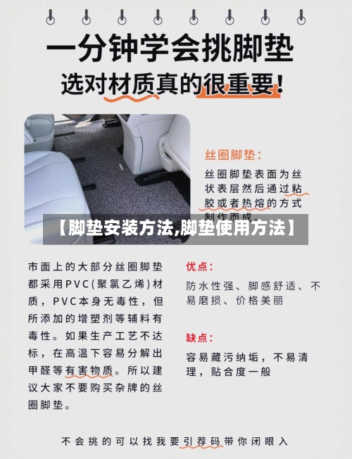 【脚垫安装方法,脚垫使用方法】-第2张图片