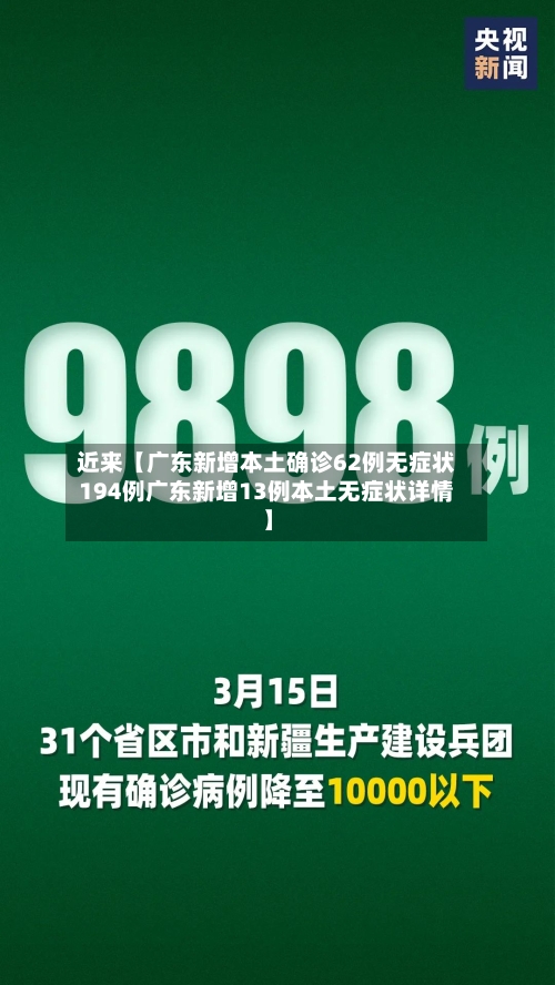 近来【广东新增本土确诊62例无症状194例广东新增13例本土无症状详情】-第2张图片