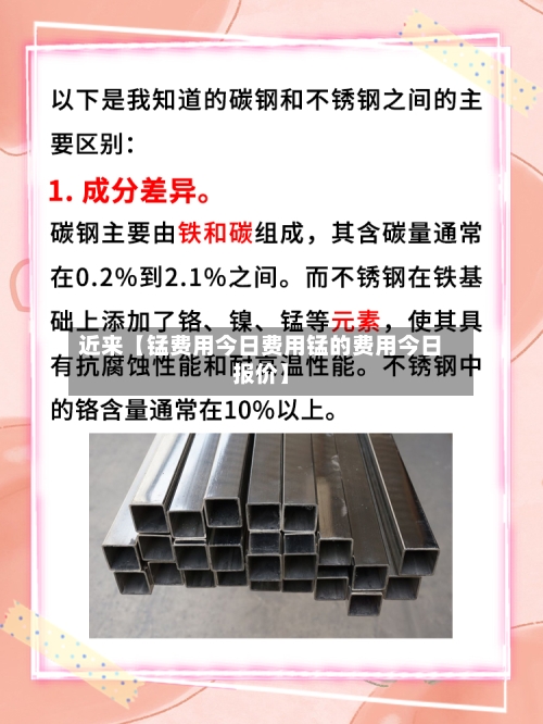 近来【锰费用今日费用锰的费用今日报价】